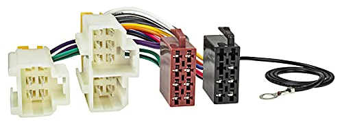 tomzz Audio Câble adaptateur radio 7038-000 compatible avec Nissan 100 200 300 Almera Micra Primera jusqu'à 2000 vers 16 broches norme ISO