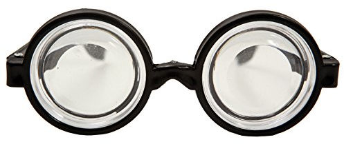 My Other Me-201570 Lunettes, Viving Costumes_201570, Noir, Talla única