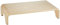 EARTHLITE Marche en bois grand format - 17,5 cm de haut, solide et stable