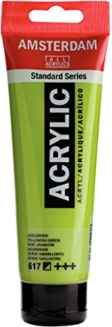 Amsterdam Standard Series Colores Acrílicos Tubo 120 ml Verde Amarillento 617 (17096172)