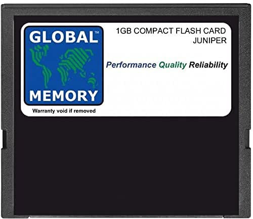 Scheda di memoria compatta da 1 GB per router serie JUNIPER J2300 / J4300 / J6300 / J6300 (JX-CF-1G-S, RE-CF-1G-S)