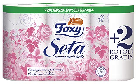 Foxy soie toilette x 4 + 2
