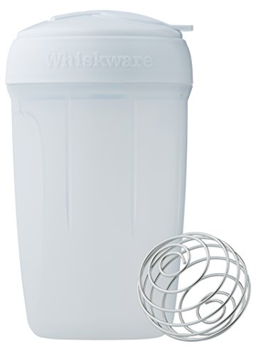 Whiskware Shaker à œufs | Casseur d’œufs intégré | Séparateur d’œufs amovible | Le fouet BlenderBall | 590ml