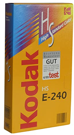 Kodak HS - Video Cassette E-240 Kassette VHS