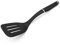 KitchenAid Gourmet - Espátula ranurada de nailon, talla única, negro mate
