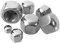 Hutmuttern Sechskant niedrige Form DIN 917 M3/M4/M5/M6/M8/M10/M12/M14/M16 Edelstahl V2A // EHK-Verbindungstechnik