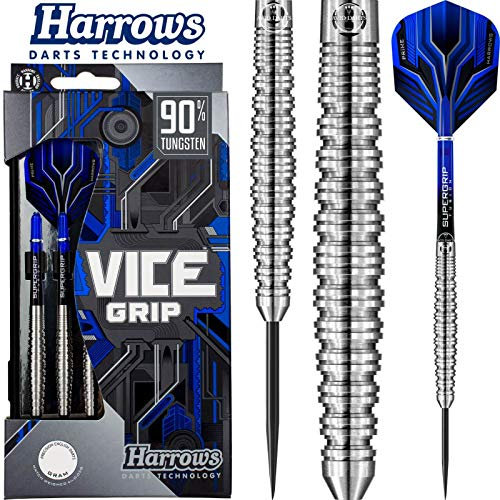 Harrows Steel Darts Vice 90% Tungsten Steeltip Dart Steeldart (26 Gr)