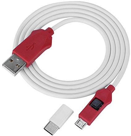 ASHATA Deep Flash-Kabel für Phone, Deep Flash Phone-Software Reparaturkabel mit Typ C-Adapter, Modelle Open Port 9008 Type C-Adapter für BL Locks Engineering