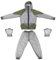 Lixada Costume Anti-Moustique extérieur Pêche Insecte Apiculture Combinaison de Protection Maille Ultra Legere Portable Combinaison de Bee Anti Moustiques Insectifuge Maille Chemise Gants Pantalon