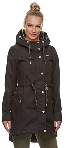 Ragwear Jacke Damen Canny 2111-60024 Schwarz Black 1010, Größe:S