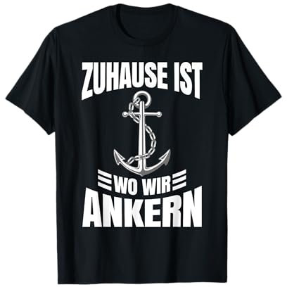 Segeln Geschenk für Segler Segelschiff Skipper Boot Seemann T-Shirt