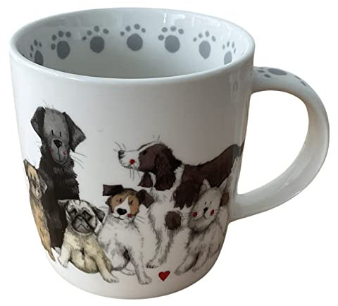 Alex Clark Art Ltd Alex Clark Dogs Together Mug