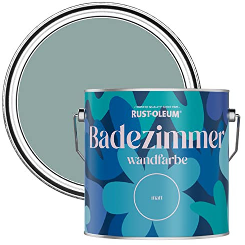 Rust-Oleum Blue Water-Resistant Bathroom Wall & Ceiling Paint - Gresham Blue 2.5L