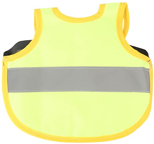 Zerodis Pet Reflektierende Weste Huhn Huhn Reflektierende Weste Polyester Hühnerkleidung Wiederverwendbarer Federschutz Hühnergeschirr für Henne Ente Gänse Geflügelschutz Schürze Sattel