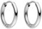 PURELEI® Spirit Ohrringe (Silber) – Damenohrringe aus langlebigem Edelstahl – Wasserfeste Ohrringe Damen – 1,3 cm Durchmesser – Modeschmuck für deinen individuellen Look