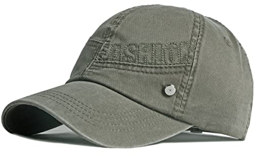 YAMEE Denim Baseball Cap Herren Damen,Basecap Sonnenhut Unisex Sportkappe,Baseballkappen Herren für Outdoor-Aktivitäten Angeln,Camping