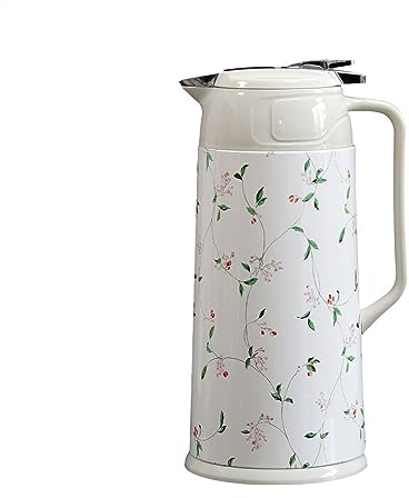 GRFIT Isolierkanne 1900 ml Glas innen isolierte Wasserflasche Haushalt kommerzielle isolierte Flasche Kaffeekanne Isolierte Kaffeekaraffen