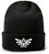 Link Mütze Breath of The Wild Plüsch Strickmütze, Männer Und Frauen Herbst Und Winter Warme Wollmütze, Unisex Schwarz