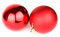 12er Set Weihnachtskugeln Kunststoff Weihnachtsbaumkugeln Christbaumkugeln Baumschmuck Ø6cm, Farben:Rot