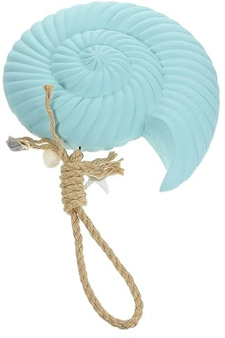 DIKACA Nautische Dekorationen Für Zu Hause Strand Wanddekoration Mediterranes Dekor Mini-Strand-hängeornament -wanddekoration Mediterraner Wohnanhänger Holz Wandschmuck Fischform