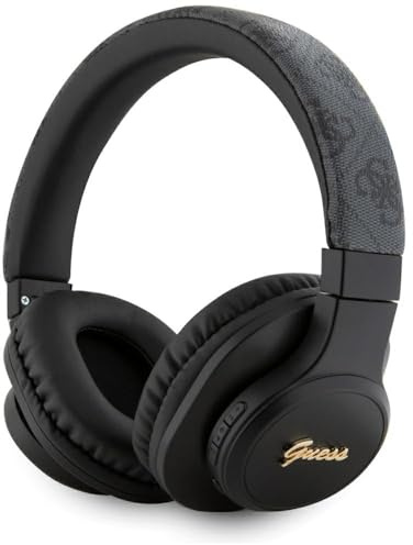 CG MOBILE Guess Bluetooth Kopfhörer - Tone in Tone Script - Schwarz und Grau