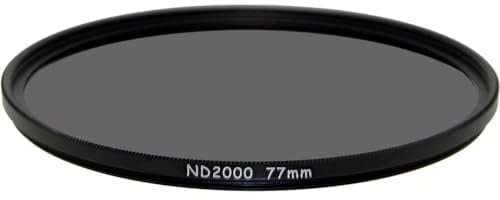 58 mm Kameralinse, schmal, gehärtetes Glas, ND2000-Filter, 11 Blendenstufen, Neutraldichtefilter für Fujifilm X-S10 Kamera mit Fujifilm XF 14 mm f/2.8 R Objektiv