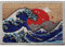 Kanagawa Wave Patches Zum Aufnähen, Aufbügeln, Besticktes Applikationsabzeichen Für Jacken, Rucksäcke, Hüte, Japanisches Volkskunst-Geschenk