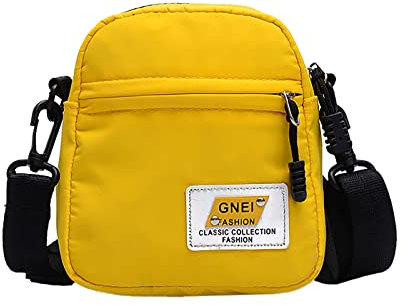 Sale Clearance Cute Shoulder Bag for UK New Korean Fashion Simple Casual One Shoulder Cross Body Nylon Small Square Bag Camera Shoulder Bag Birthday Gifts For Women Mothers Day Gifts