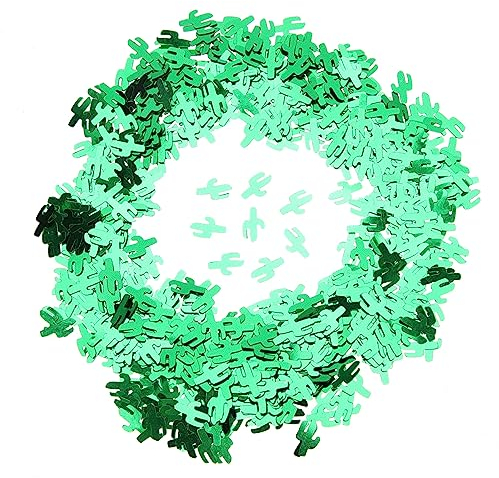 HOOTNEE 5 Beutel Kaktus-konfetti Tischdeko Party-artikel Streukonfetti Papiermaterial Dekoration Für Karnevalsparty Hochzeit Festival