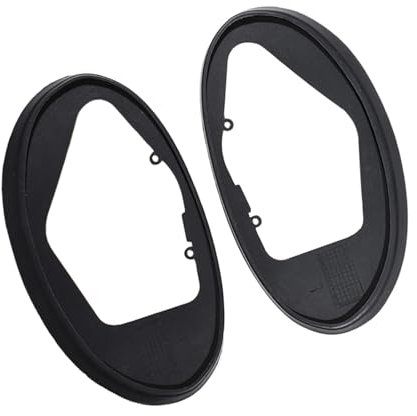 CANTONDZ 1 paire Joint de rétroviseur latéral de porte en caoutchouc gauche droit pour rétroviseurs extérieurs Compatible avec BMW MINI Cooper R50 R52 R53 51167058083 51167058084