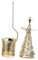 Alipis 1Stk Weihnachts Baum Kerzenhalter Tischdekoration für Weihnachten Weihnachtskerzenhalter Weihnachts Party christbaumkerzenhalter personalisierter Kerzenhalter Desktop-Ornament Glas