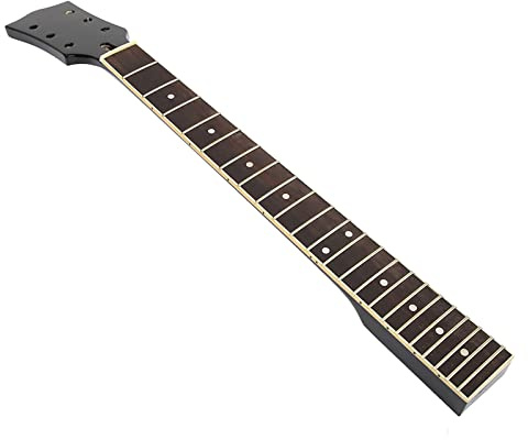 Griffbrett für Gitarrenhals aus Ahornholz, 22 Bünde, Folk-Gitarrenteile, Schwarz und Weiß, aus Palisander Zum Austauschen