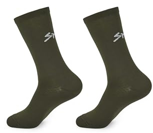 Spiuk Sock Pack 2 Units Anatomic Long Unisex Green T. 38/42