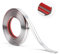 6Meters/20FT Peel and Stick Tile Trim Wall Trim, Flexible Moulding Trim Plastic Edging Trim Self Adhesive Caulk Strip for Cabinet Countertop Ceiling Floor Board Ceilings Windows Tile Edge (Silver)