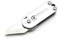 UENXRXE 1 Pezzi Coltello Tascabile Mini Edc, Portachiavi Multifunzione, Piccolo Coltello Pieghevole In Titanio Con Foro Portachiavi Integrato Per Consegna Espressa, Cartone, Pacco, Scatola