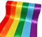 4cm*22m*6 Farbe Maibaum Bänder Wetterfest, Seidenbänder Bunt,Dekoband,Geschenkband