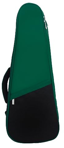 BAG UKE da 23 Pollici Tessuto Oxford Tessuto UKE Custodia con Zaino con Anaggera Ad Addensamento Cinghia Regolabile per la Chitarra Piccola (verde scuro)