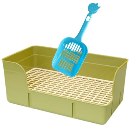 FewNvWa Bac à Pipi pour rongeurs, Toilettes adaptées aux Lapins, Vert