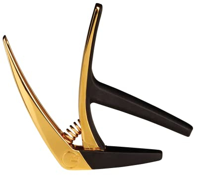 G7TH 200-140 Nashville Kapodaster für Akustikgitarre, goldfarben