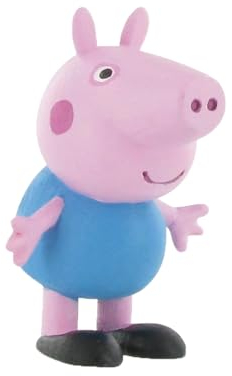Comansi 6,5 cm Peppa Pig George Pig Figur, Peppa Wutz