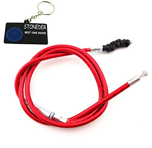 Stoneder, cavo frizione rosso 970 mm, per moto Dirt Pit Bike 50 cc, 70 cc, 90 cc, 125 cc, 150 cc, 160 cc, SSR, Thumpstar, TTR KLX110, Baja GPX XR CRF