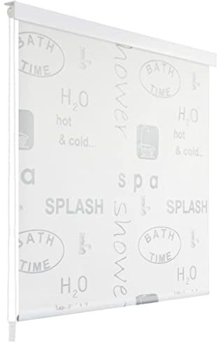 vidaXL Persiana Enrollable de Ducha Splash 140x240 cm