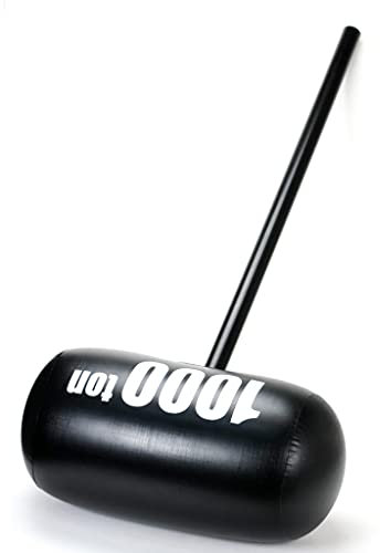 Fenteer Marteau Gonflable 1000 Tonnes en PVC et Plastiques