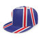Oaieltj Unisex Baseballkappe Damen Herren Junge Mädchen Mode verstellbar 3D gedruckt Flat Bill Baseball Cap, Island Flagge, One size