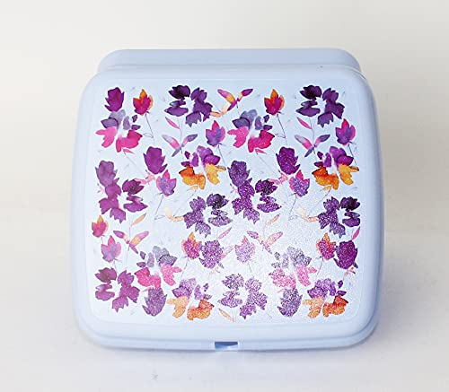 Tupperware Sandwichbox, Lunchbox, Brotdose Blumen