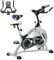 HOMCOM Speedbike Indoor Fitnessbikes mit 15KG Schwungrad verstellbare Widerstandsstufen Home Gym bis 180KG Fahrradtrainer LCD-Monitor Metall ABS Silber+Schwarz