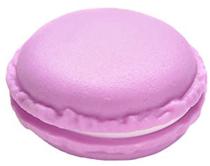 Lot de 6 pots de voyage vides pour produits cosmétiques, macarons pour les voyages et le stockage de petits articles, 6 pièces violet.