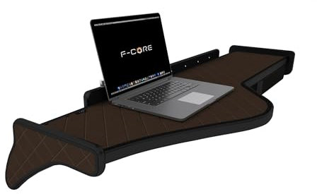 F-CORE Tablettes Tableau de Bord Camion compatibilité pour Volvo FH 2 01.02-12.08 Double avec tiroir Panneau LED 24V sans boîte à Gants tro Marron