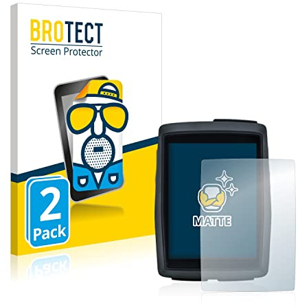 BROTECT Schutzfolie für Sigma BC 14.0 WL | 2 Stück Entspiegelnder Displayschutz Made in Germany Matte Displayschutz-Folie Anti-Reflex Anti-Fingerprint Einfache Montage