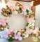 Pink Balloon Arch Kit 116Pcs Pink And White Balloon Arch With Gold Balloons Pink Balloon Garland Baby Shower Balloons For Baby Girl Decorations Baby Shower Bridal Engagement wedding Party Decorations